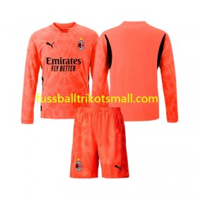 Fußballtrikots AC Mailand Torwart Kinder 2024-2025 Langarm Fourth trikot kaufen